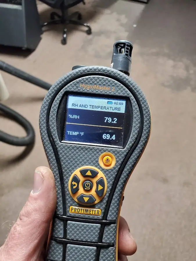 Moisture meter humidity assessment for Fire & Smoke Damage Restoration in Shoreline